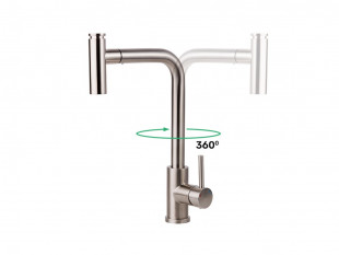 Kitchen mixer tap Primagran® 8100 Inox